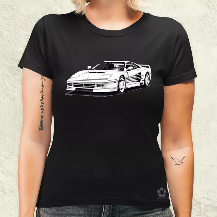 Ferrari Testarossa v3 női póló