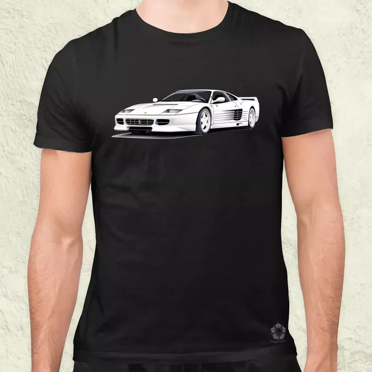 Ferrari Testarossa v4 férfi póló