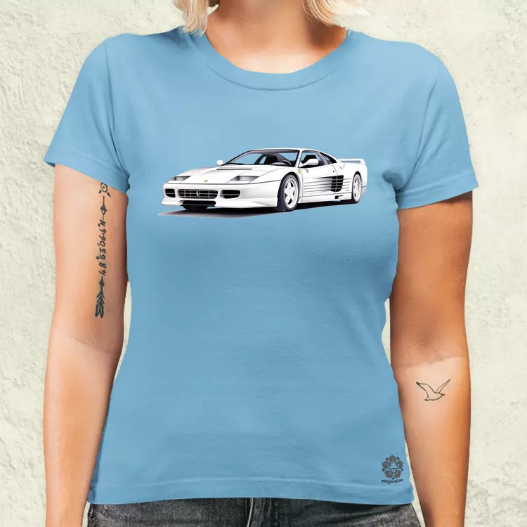 Ferrari Testarossa v4 női póló