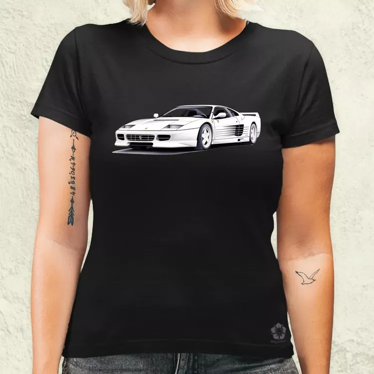 Ferrari Testarossa v4 női póló