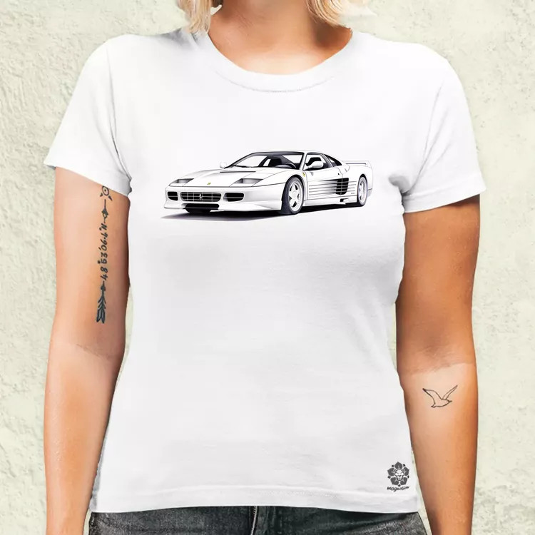 Ferrari Testarossa v4 női póló