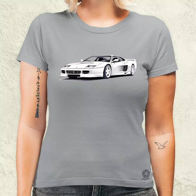 Ferrari Testarossa v4 női póló