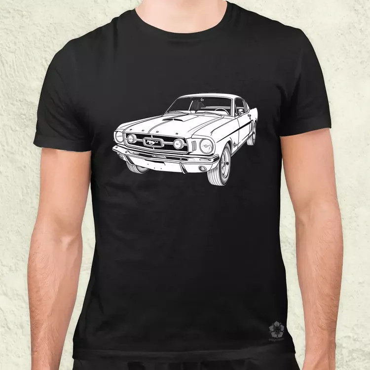 Ford Mustang v3 férfi póló