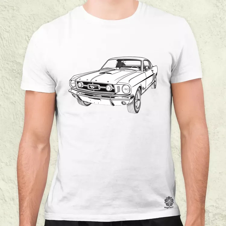 Ford Mustang v3 férfi póló