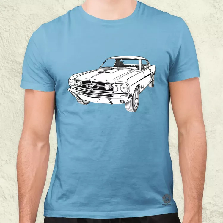 Ford Mustang v3 férfi póló