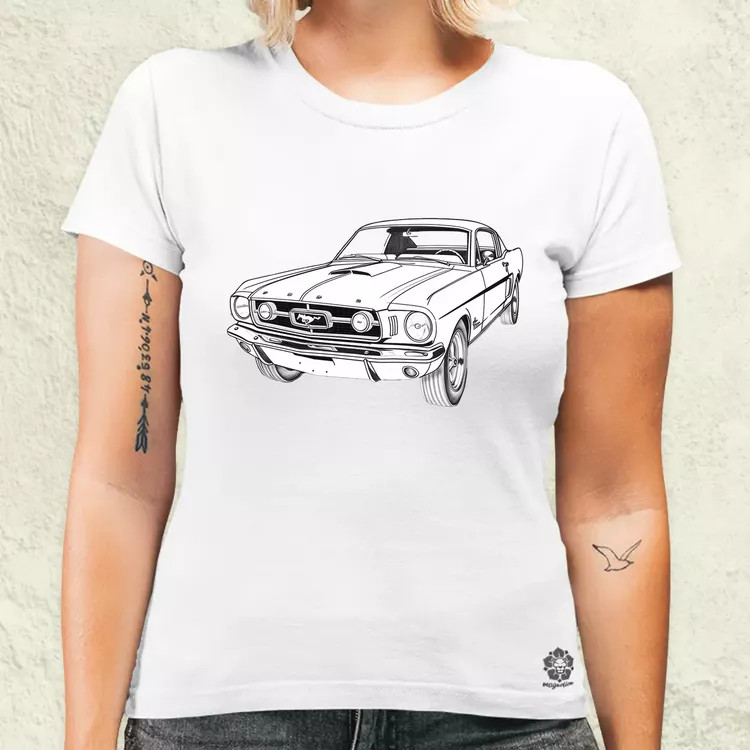 Ford Mustang v3 női póló