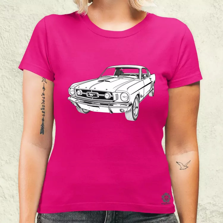 Ford Mustang v3 női póló