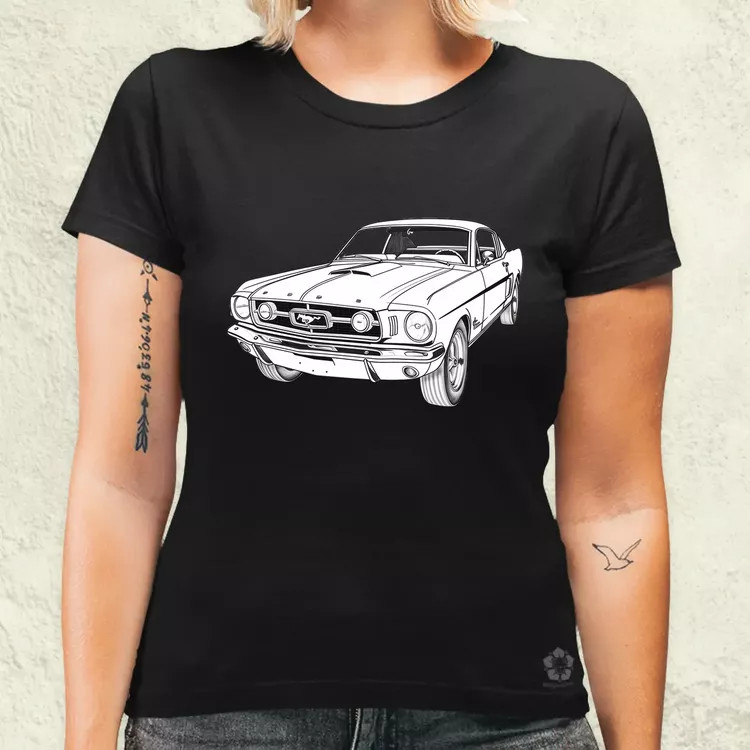 Ford Mustang v3 női póló
