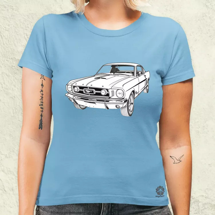 Ford Mustang v3 női póló