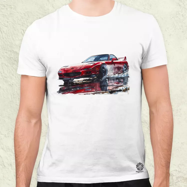Mazda RX 7 v1 férfi póló