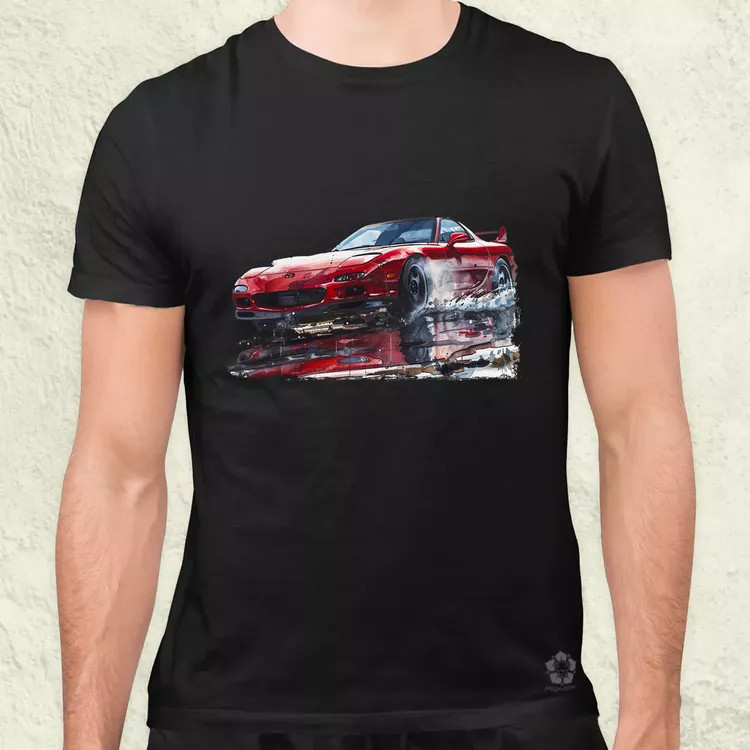 Mazda RX 7 v1 férfi póló