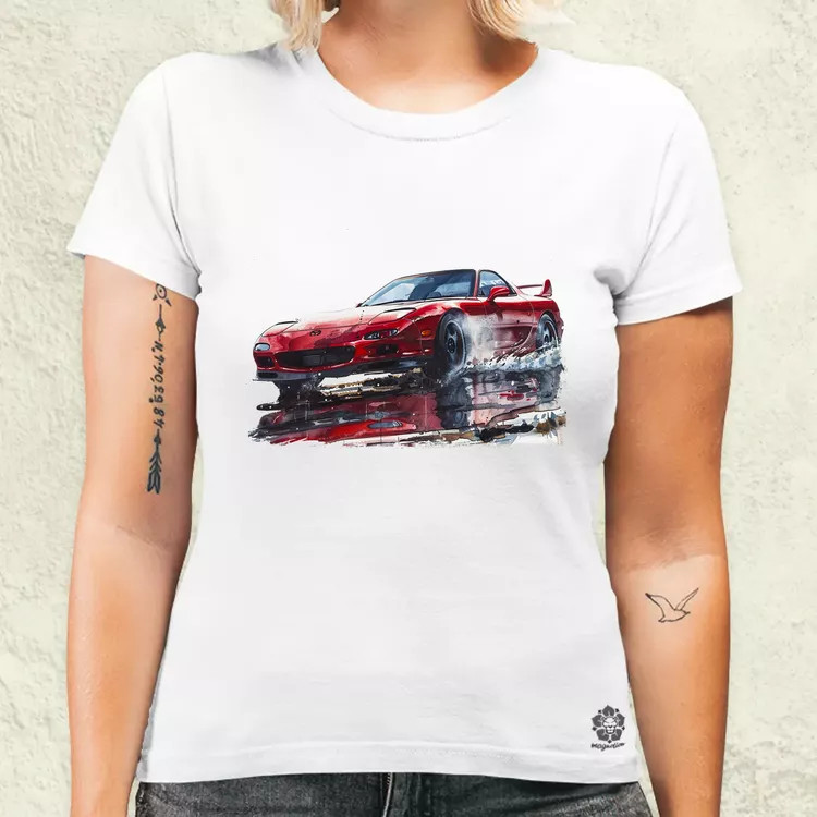 Mazda RX 7 v1 női póló