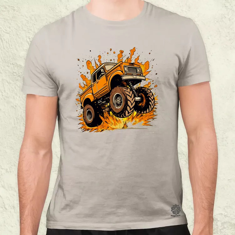 Monster Truck v2 férfi póló