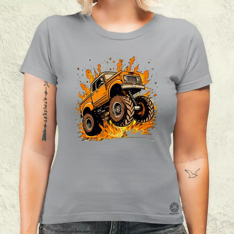 Monster Truck v2 női póló