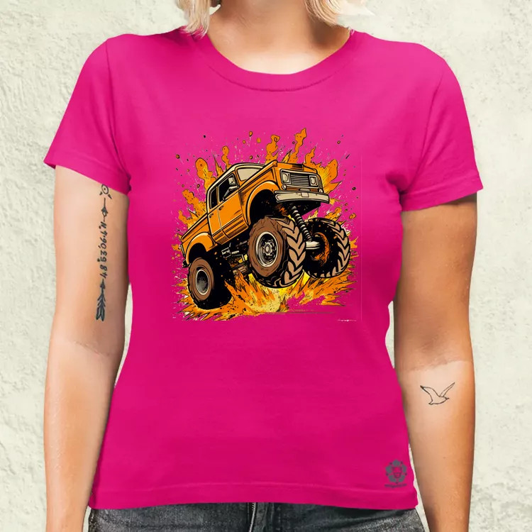 Monster Truck v2 női póló