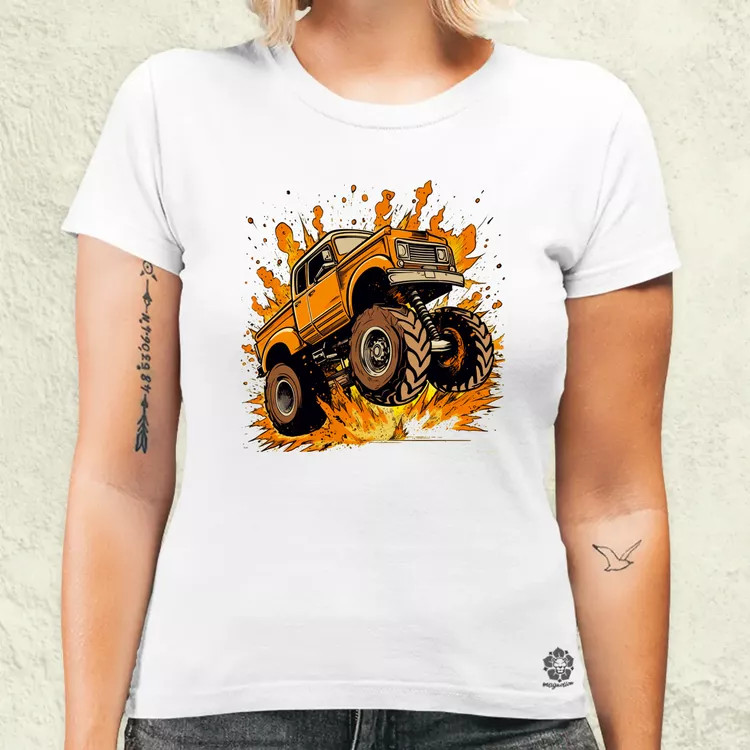 Monster Truck v2 női póló