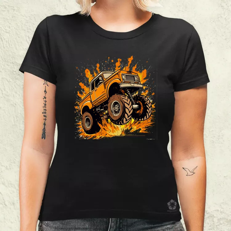 Monster Truck v2 női póló
