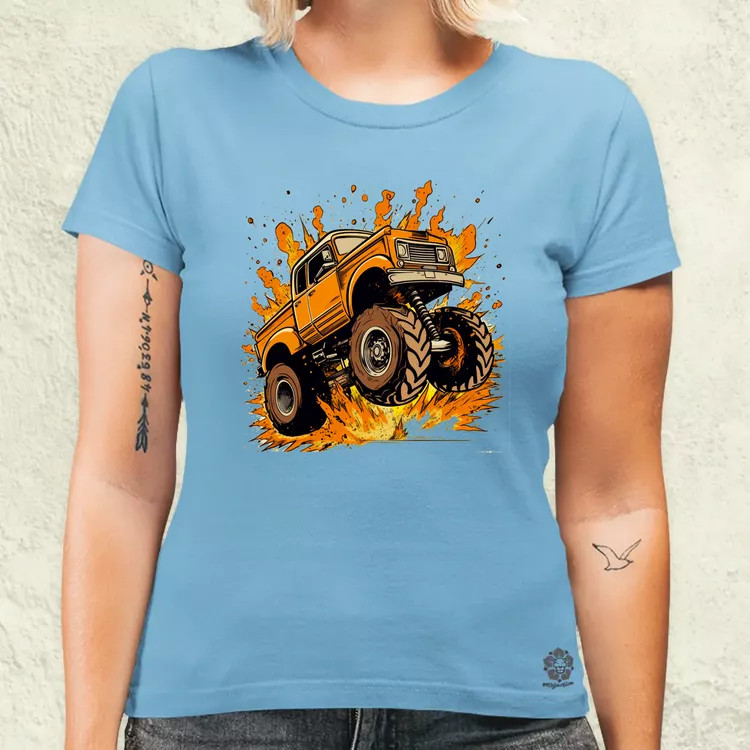 Monster Truck v2 női póló
