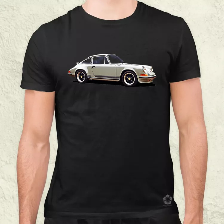 Porsche 911 rajz v1 férfi póló