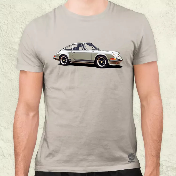 Porsche 911 rajz v1 férfi póló