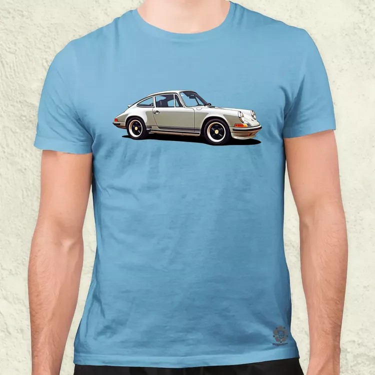 Porsche 911 rajz v1 férfi póló