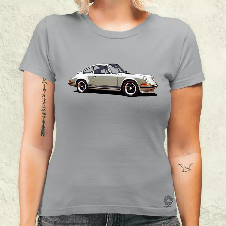 Porsche 911 rajz v1 női póló