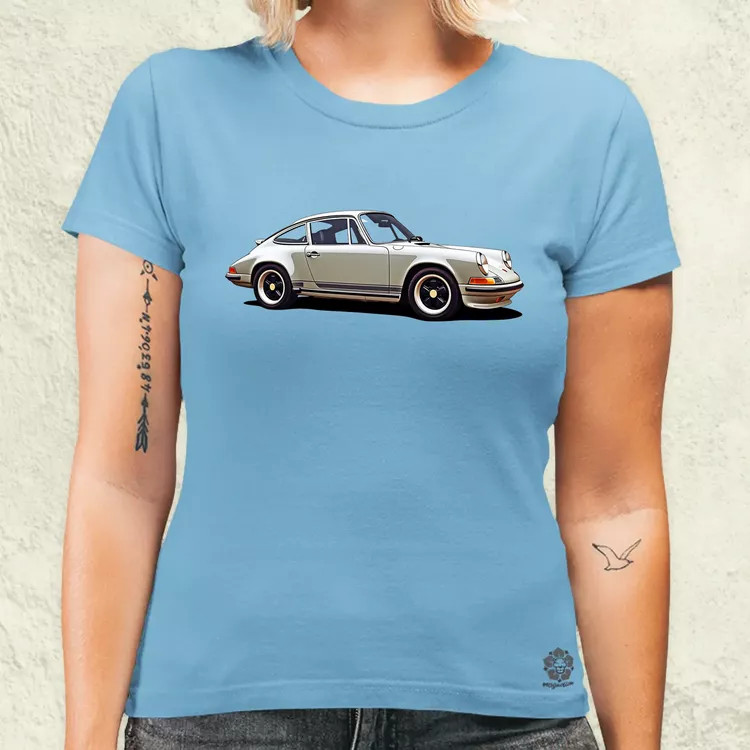Porsche 911 rajz v1 női póló