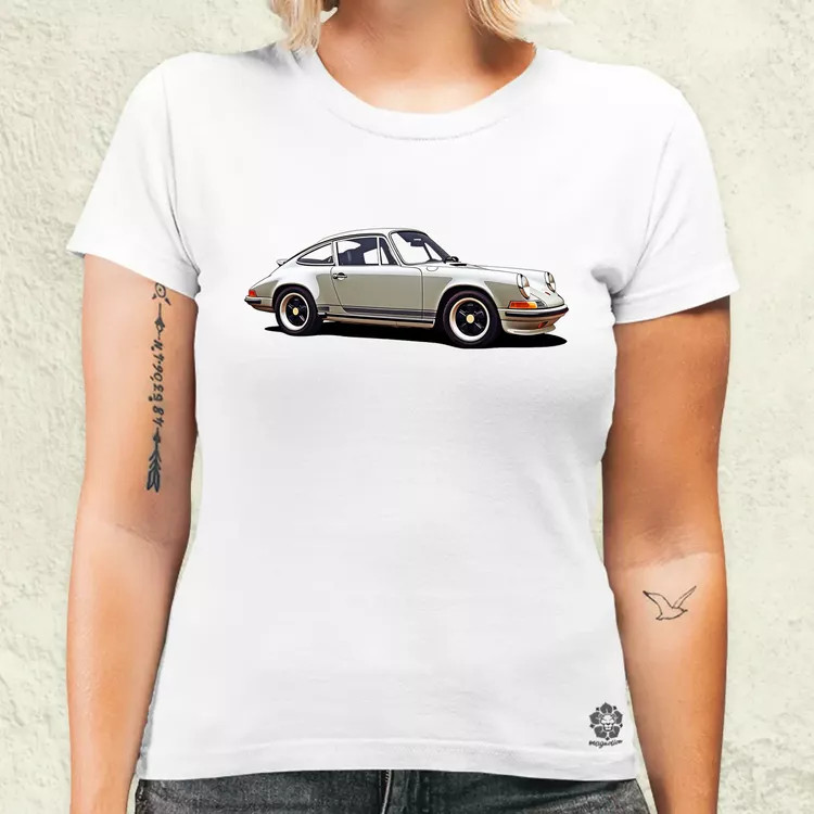 Porsche 911 rajz v1 női póló