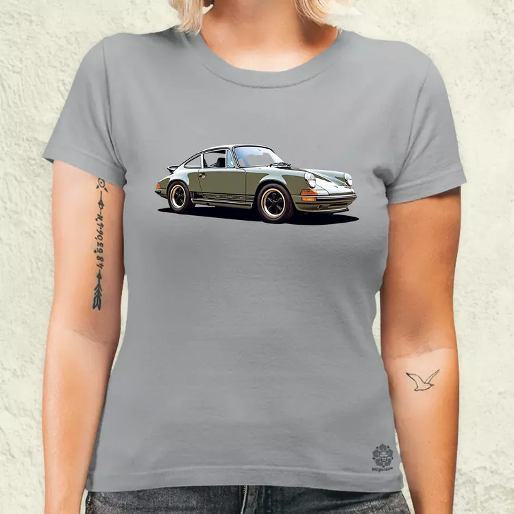 Porsche 911 rajz v2 női póló