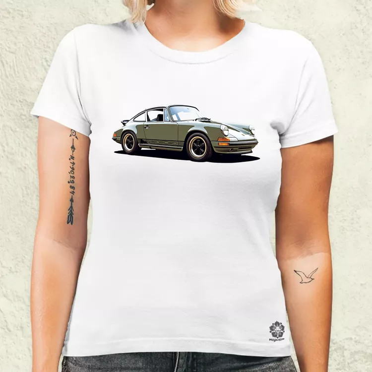 Porsche 911 rajz v2 női póló