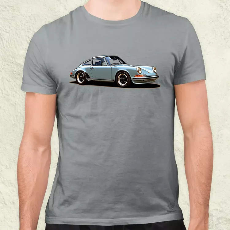 Porsche 911 rajz v3 férfi póló