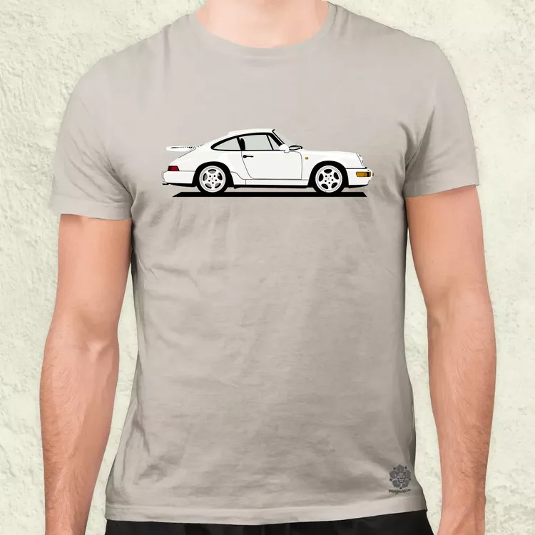 Porsche 911 rajz v6 férfi póló