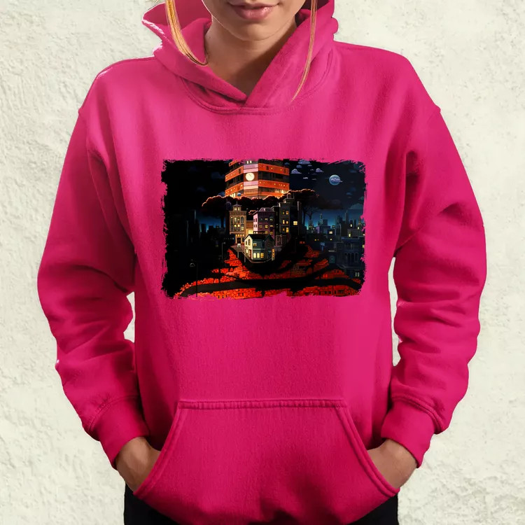 Pareidolia Freddy Krueger város fantázia v1 női pulóver