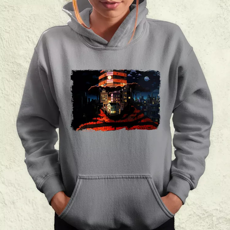 Pareidolia Freddy Krueger város fantázia v1 női pulóver