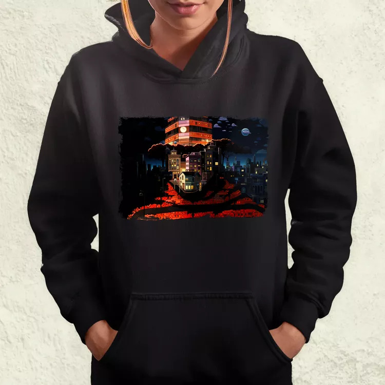 Pareidolia Freddy Krueger város fantázia v1 női pulóver