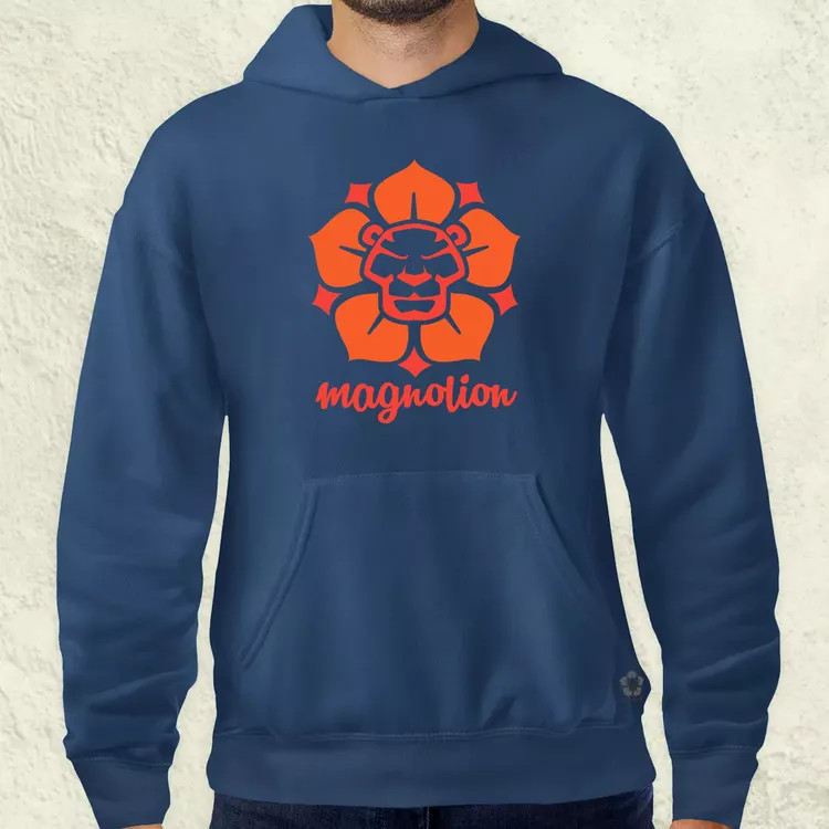 Magnolion narancs férfi pulóver