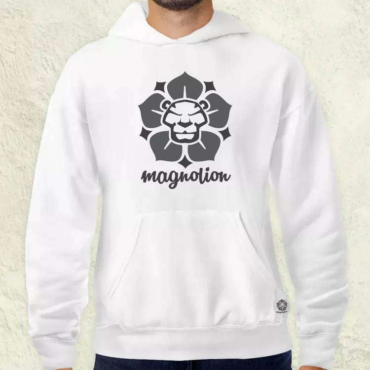 Magnolion szürke férfi pulóver