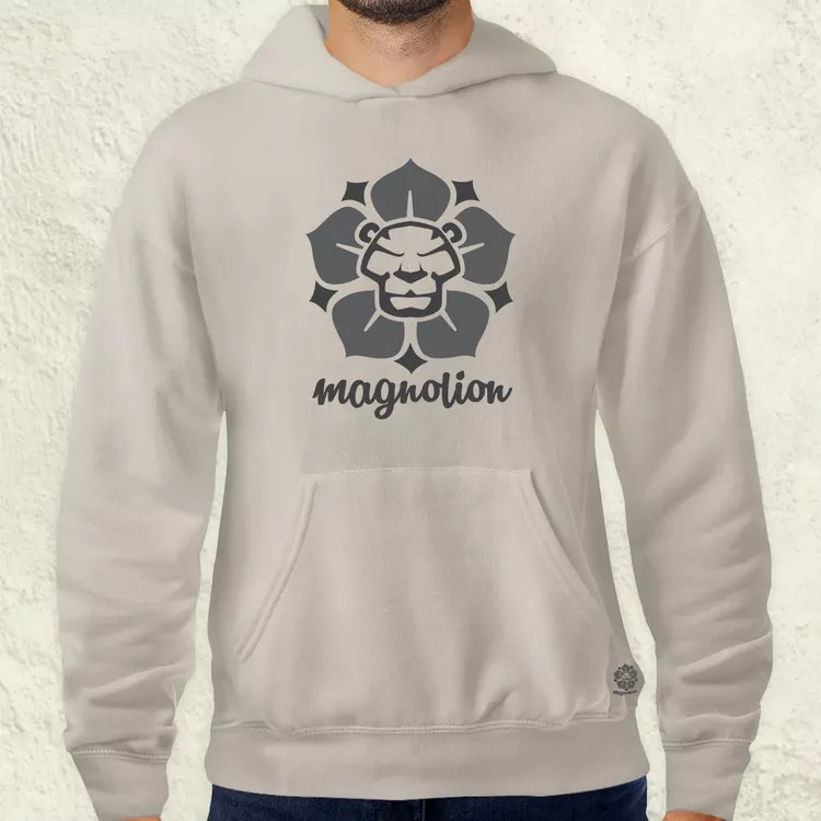 Magnolion szürke férfi pulóver