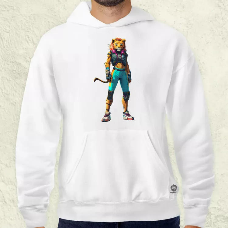 Valorant art oroszlán v2 férfi pulóver