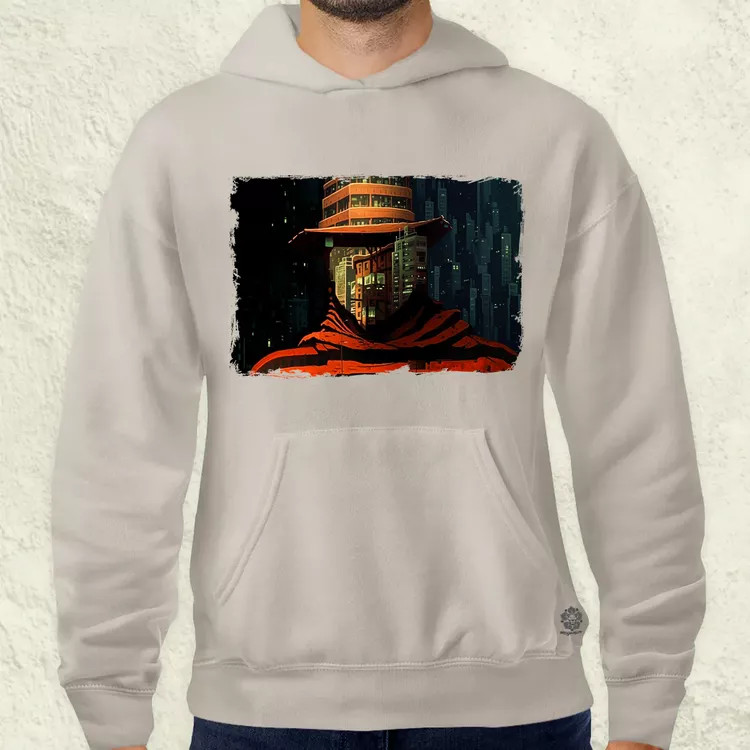 Pareidolia Freddy Krueger város fantázia v2 férfi pulóver