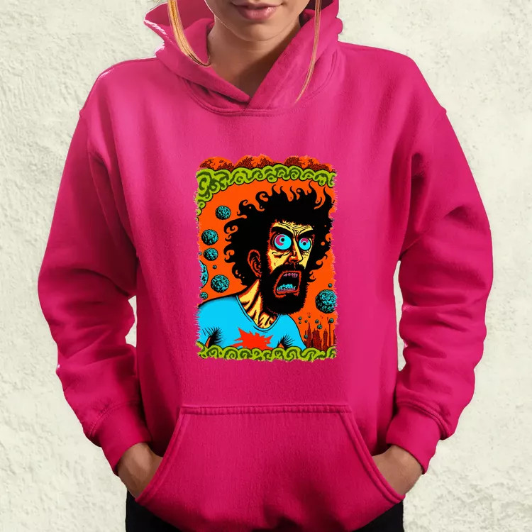 Basil Wolverton fanart v3 női pulóver