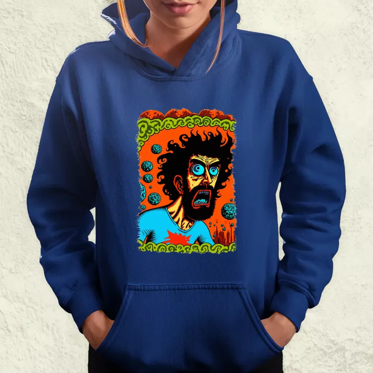 Basil Wolverton fanart v3 női pulóver