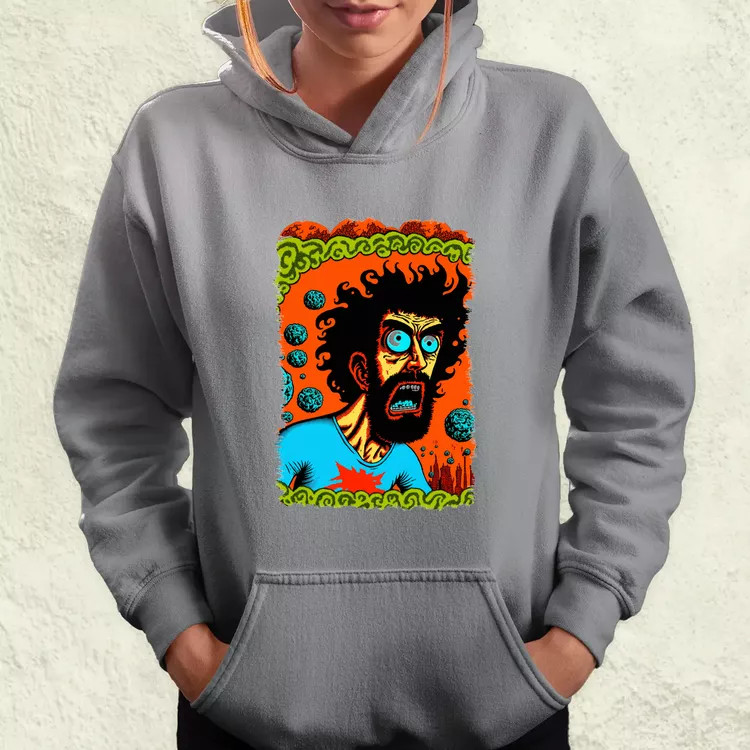 Basil Wolverton fanart v3 női pulóver