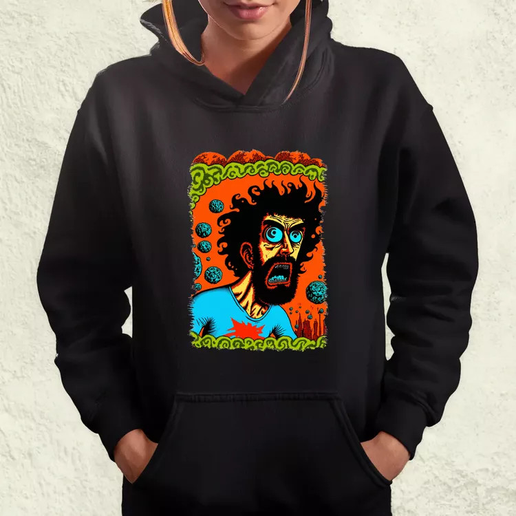 Basil Wolverton fanart v3 női pulóver