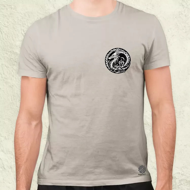 Jörmungandr amulett zseb v1 férfi póló