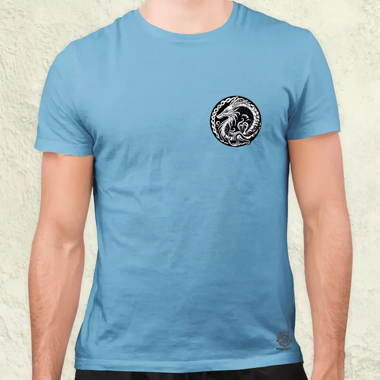 Jörmungandr amulett zseb v1 férfi póló