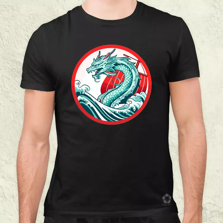 Jörmungandr v1 férfi póló