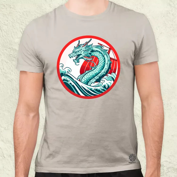 Jörmungandr v1 férfi póló
