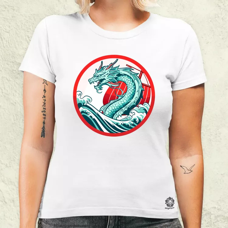 Jörmungandr v1 női póló