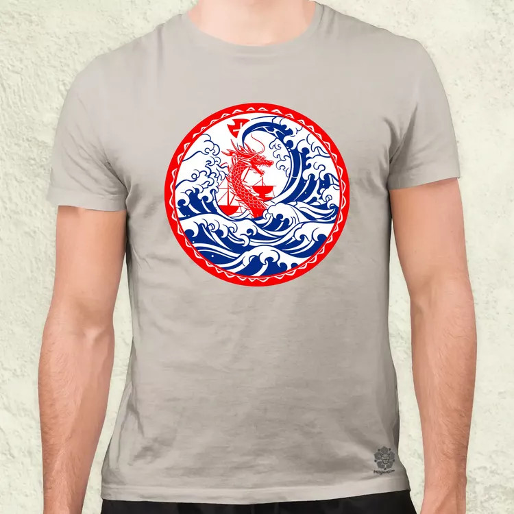 Jörmungandr v2 férfi póló